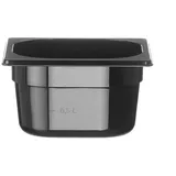 HENDI Gastronormbehälter, 1/6, Profi Line, GN 1/6, 1,6L, Schwarz,