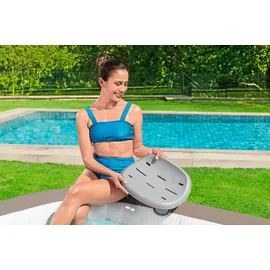 BESTWAY Whirlpoolsitz Grau 40,8 x 31,5 x 20 cm