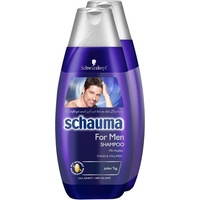 Schauma For Men Shampoo 2er Pack (2 x 400 ml)