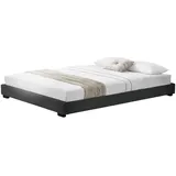 Corium Polsterbett aus Kunstleder Bettgestell mit Lattenrost 180x200 cm