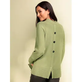 Heine Rollkragenpullover Grün 50