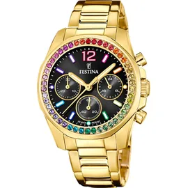Festina Boyfriend Rainbow Quarz Edelstahl 38,1 mm F20609/3