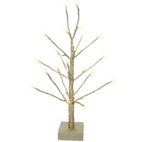 I.GE.A. LED Baum »Künstlicher Weihnachtsbaum, Weihnachtsdeko, Kunstbaum«, beige