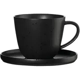 Asa Selection Kaffeetasse Coppa 2tlg. Porzellan Schwarz