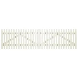 Plus Vorgartenzaun 300 x 80 cm Weiß
