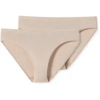 SCHIESSER Taillenslip 2 St. Beige 48