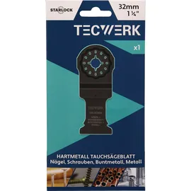tecwerk Tauchsägeblätter B.32mm Eintauch-T.29mm 1 St.