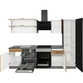 kochstation Küchenzeile KS-Trier 270 cm grau