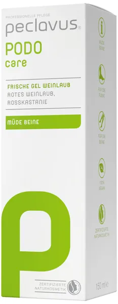 Peclavus PODOcare Frische Gel Weinlaub 150ml