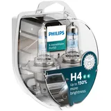 Philips Automotive 12342XVPS2 Halogen Leuchtmittel X-tremeVision H4 60/55 W 12 V,
