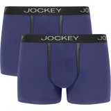 jockey® Chafe Proof Pouch Pants, 2er-Pack, Logo-Gummibund, für Herren, 485 MIDNIGHT SAIL, S