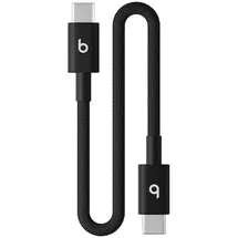 Beats USB-C zu USB-C gewebtes Kabel 0.2 m Bolt Black