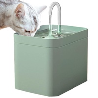 3.2 L Edelstahl Trinkbrunnen für Katze Katzenbrunnen mit Filter Wasser