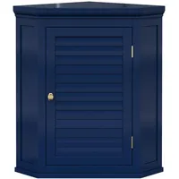 Teamson Home Hängeschrank, Blau, 57.2x61x38.1 cm, Badezimmer, Badezimmerschränke, Hängeschränke