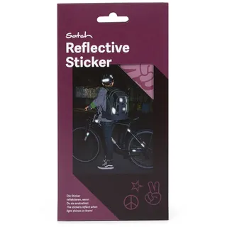 Satch Reflektierende Sticker Purple - Lila