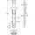kwc aquarotter gmbh KWC AR Höhenverst., F5, f. Haartrockner, 250x1200x140 mm, Silber/Signalrot,