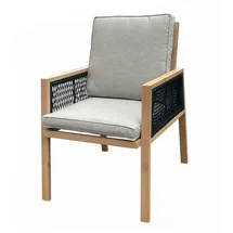 Greemotion Monaco Gartensessel 72 x 59 x 86 cm braun/beige wetterfest