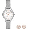 Emporio Armani Uhren-Set Edelstahl Damenuhren   Damen