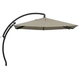 SUN GARDEN Ampelschirm Easy Sun 300 cm x 300 cm Beige-Melliert