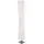 SalesFever Leon 120 cm Edelstahl Plissee weiß
