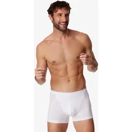 SCHIESSER Retro Boxershorts unifarben weiß 3XL 5er Pack