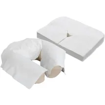EarthLite Massageliegen Nasenschlitztücher – Premium, Ultra Soft, Atmungsaktive, Nicht-klebende Hygieneauflagen für Kopfstützen von Massagestühlen & Massagetischen (100 Stück) mit höchster Bewertung