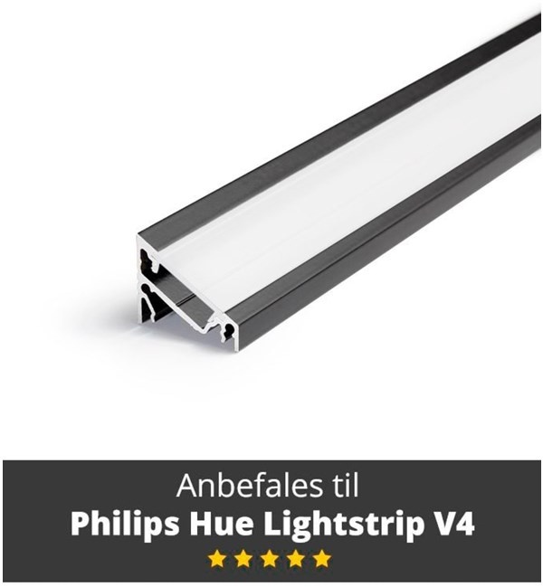 Aluminum Strip - Model C til Philips Hue and LIFX - 1 meter