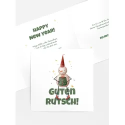 Neujahrskarten selbst gestalten mit Spruch und Fotos im Onlinedesigner bei Meine-Kartenmanufaktur.de