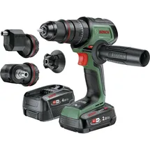 Bosch AdvancedImpact 18V-80 QuickSnap inkl. 2 x 2,0 Ah + Koffer