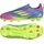 adidas F50 League Laceless FG/MG Blue Fusion / Lucid Lemon / Lucid Pink 28