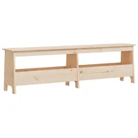 VidaXL Flurbank 160x28x45 cm Massivholz Kiefer