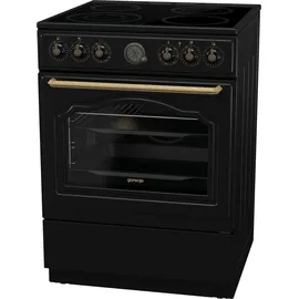 Gorenje Classico Collection GECS6B70CLB Herd - schwarz