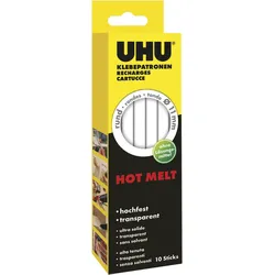 UHU Heißklebesticks HOT MELT transparent
