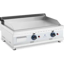 Royal Catering Doppel-Gasgrill 74,5 x 40 cm Silber