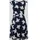 Apricot Minikleid Blau Blumen 36