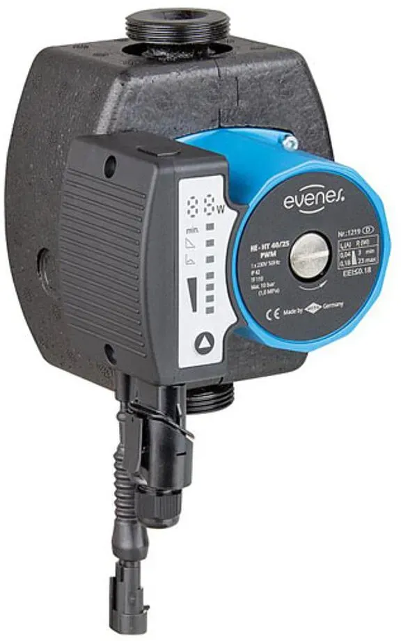 Umwälzpumpe Heizung Typ HE-HT PWM Signal, verschiedene Ausführungen (Ausführung: 180mm. Typ 40-25. 1 1/2''AG)