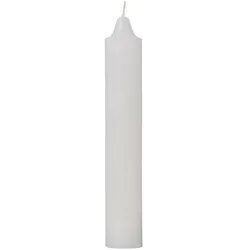 IB Laursen Dickere Rustikale Kerze Ø 3,8 cm, Höhe 23, Ø 3.8 cm, weiß