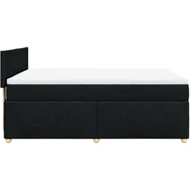 vidaXL Boxspringbett 140 x 200 cm Schwarz