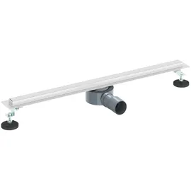 vidaXL 360° Duschablauf mit slim Modell Silber 70 cm Edelstahl 304,
