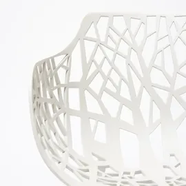 Fast Forest Outdoor Sessel 55 x 56 x 81 cm weiß