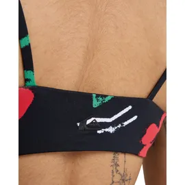QUIKSILVER Bikini-Top Viacha Schwarz L Cup B
