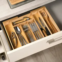 KESPER Variabler Besteckkasten, Bambus