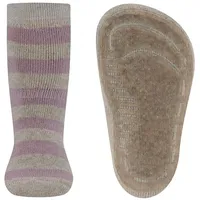 Ewers Stoppersocken Ringel dusty mauve, 18/19