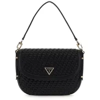 GUESS Schultertasche Flap Shoulder Bag schwarz