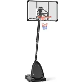 sportnow Basketballkorb schwarz B/H/L: ca. 70,5x111x350 cm, - schwarz