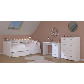 Parisot Kinderzimmer, 4-tlg. Sleep 44« weiß