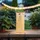 Marrakesch Orient & Mediterran Interior Marrakesch 2er Set Solarlaternen Solarlampen für außen mit Henkel aus Metall 30cm Groß | Boho Deko Outdoor Solar LED Laterne Wetterfest Hoja Weiss IP65 Wasserdicht als Gartendeko im Garten