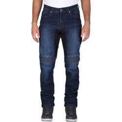 Modeka Callan Motorfiets Jeans, blauw, 30 Voorman