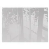 Tulup Glasplatte Rechteck 80 x 60 x 0,4 cm Grau