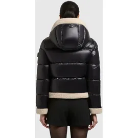 khujo Winterjacke "Nessie2", Damen, Gr. XXL (44), schwarz, Obermaterial: 100% Nylon. Innenfutter: 100% Polyester. Wattierung: 100% Polyester.